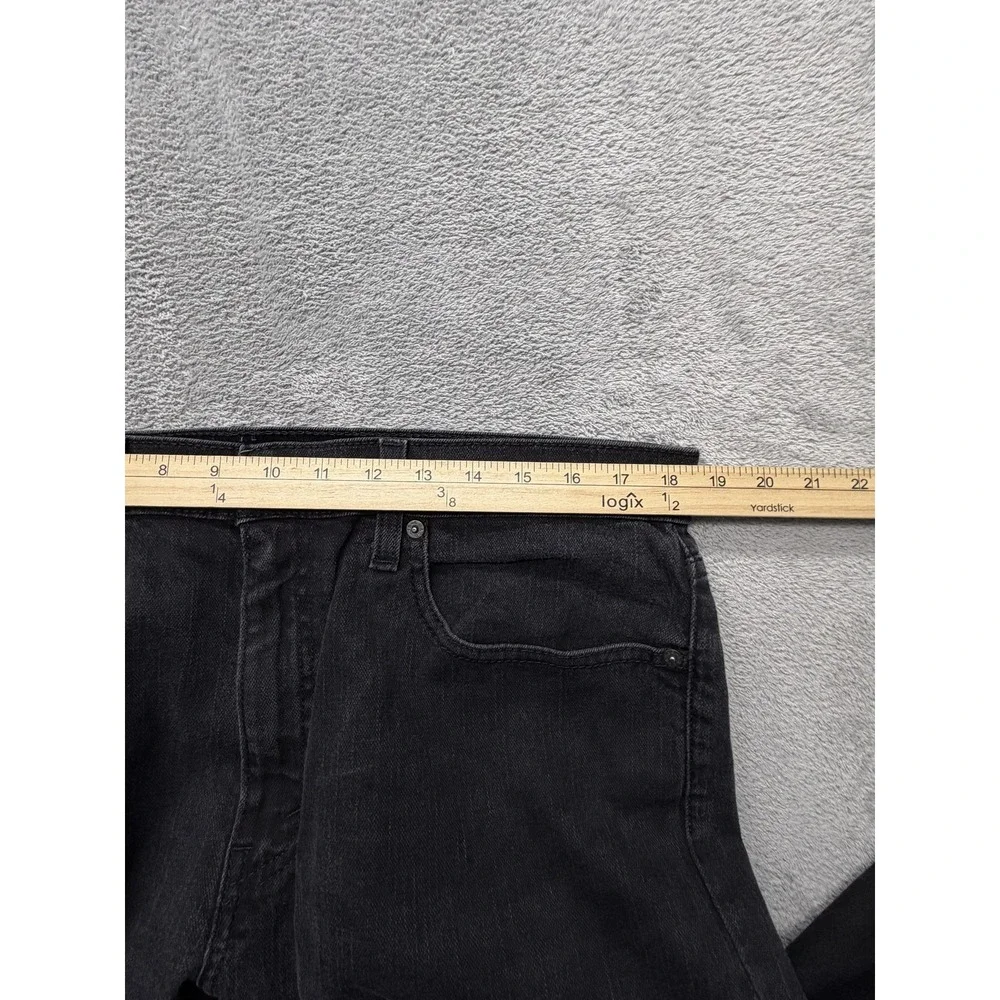 Levis‎ 559 Jeans Mens Measured 37x29 Black Straight Relaxed Denim Zip Fly